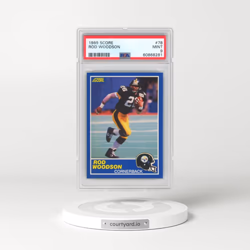 1989 Score #78 Rod Woodson (PSA 9 MINT)
