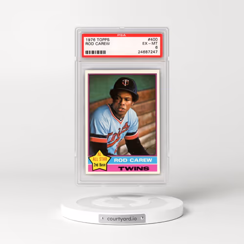 1976 Topps #400 Rod Carew (PSA 6 EX-MT)