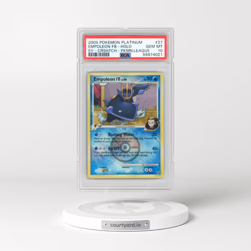 2009 Pokémon Platinum Supreme Victors #27 Empoleon FB - Holo Crosshatch-2010 Pokemon League (PSA 10