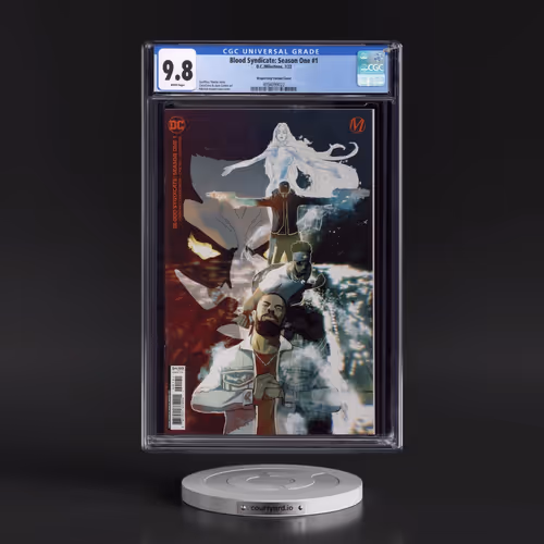 Blood Syndicate: Season One #1 CGC 9.8 White Pages (DC/Milestone, 7/22) - Universal Draper-Ivey Vari