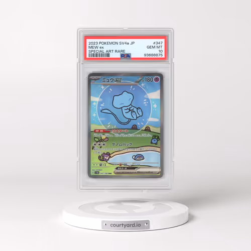 2023 Pokémon Sv4a-Shiny Treasure EX #347 Mew EX - Holo Special Art Rare (PSA 10 GEM MINT)