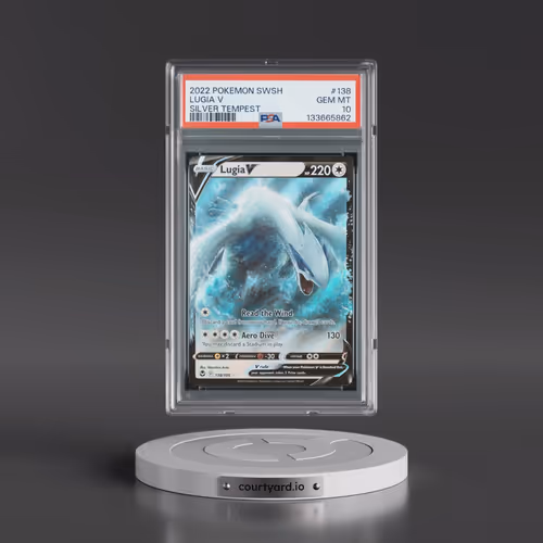 2022 Pokémon Sword & Shield Silver Tempest #138 Lugia V - Holo (PSA 10 GEM MINT)