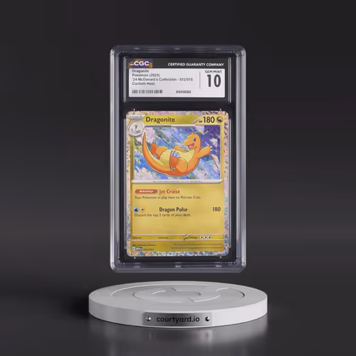 2025 Pokémon M24 EN-Mcdonald's Collection #012 Dragonite (CGC 10 GEM MINT)