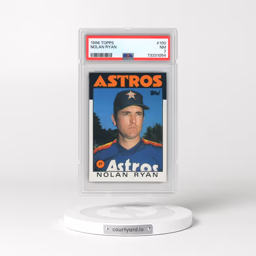 1986 Topps #100 Nolan Ryan (PSA 7 NM)