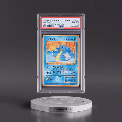 1999 Pokémon Promo Southern Islands #131 Lapras - Southern Island-T.I. (PSA 8 NM-MT)