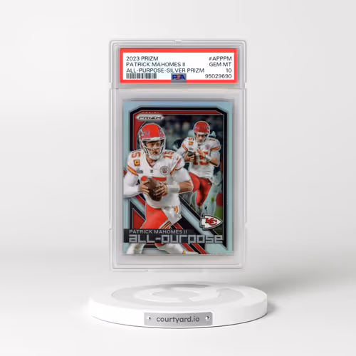 2023 Panini Prizm All-Purpose #APPPM Patrick Mahomes II - Silver Prizm (PSA 10 GEM MINT)