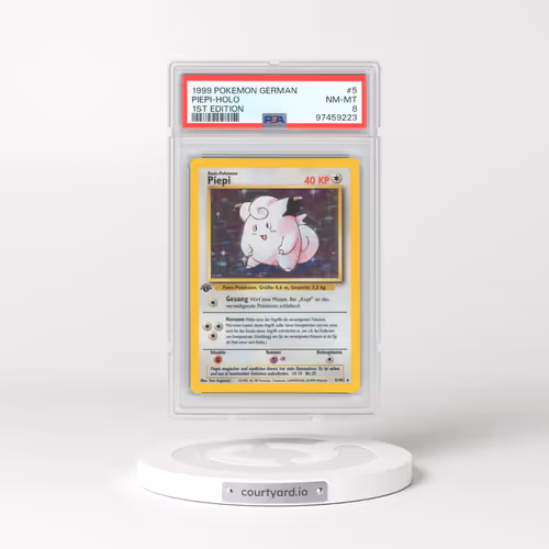 1999 POKEMON GERMAN #5 PIEPI-HOLO 1ST EDITION