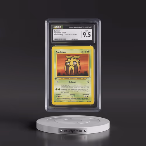 2002 Neo Destiny #83/105 Sunkern - 1st Edition 1st Edition (CGC 9.5 MINT+)