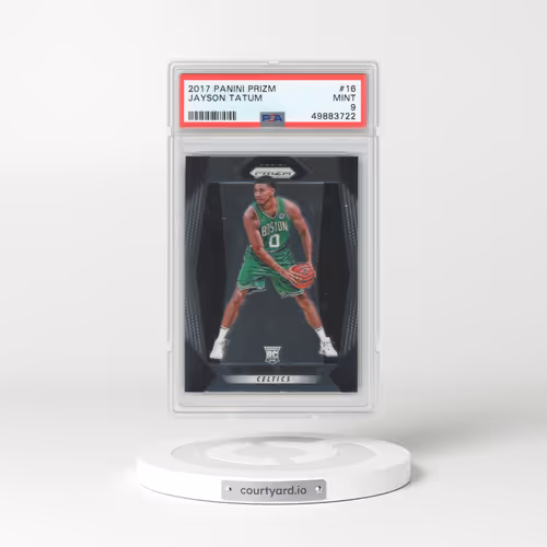 2017 Panini Prizm #16 Jayson Tatum (PSA 9 MINT)