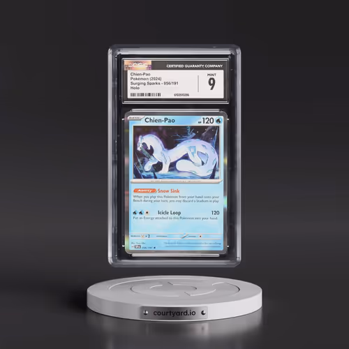 2024 Surging Sparks - SSP EN #056/191 Chien-Pao - Holo (CGC 9 MINT)