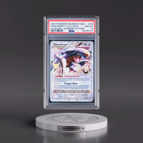 2021 Pokémon Celebrations Classic Collection #145 Garchomp C LV.X - Holo (PSA 8 NM-MT)