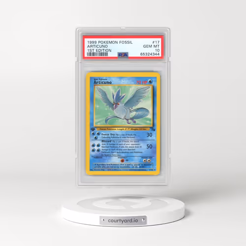 1999 Pokemon Fossil Articuno 1st Edition 17