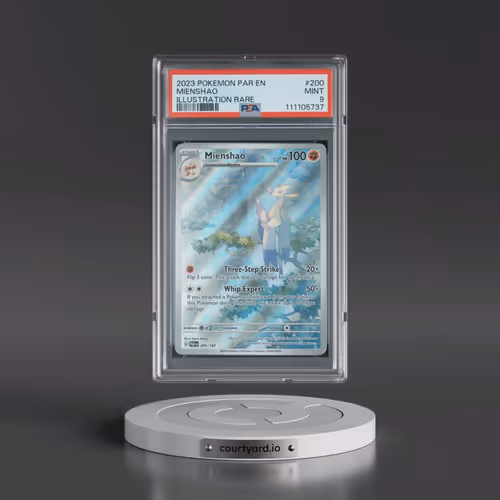 2023 Pokémon Par EN-Paradox Rift #200 Mienshao - Illustration Rare (PSA 9 MINT)