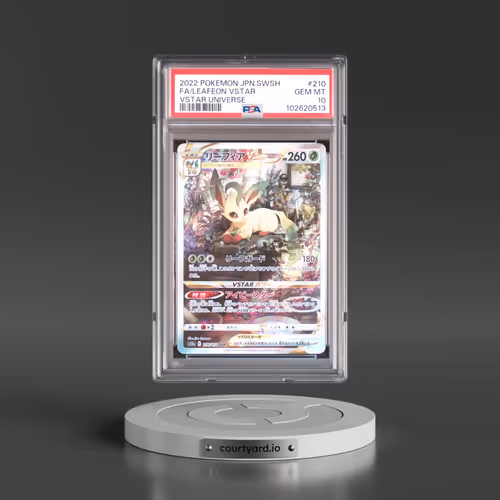 2022 Pokémon Sword & Shield Vstar Universe #210 Leafeon Vstar - Full Art (PSA 10 GEM MINT)