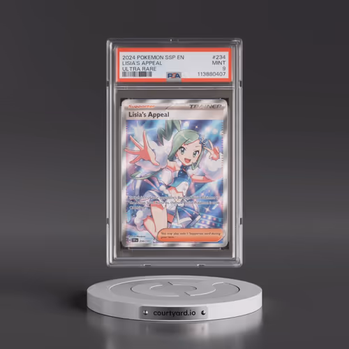 2024 Pokémon Ssp EN-Surging Sparks #234 Lisia's Appeal - Ultra Rare (PSA 9 MINT)