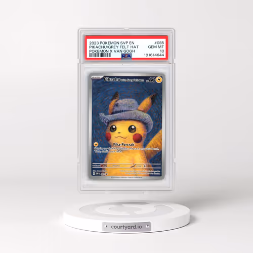 2023 Pokémon Svp EN-SV Black Star Promo #085 Pikachu With Grey Felt Hat - Pokemon X Van Gogh (PSA 10