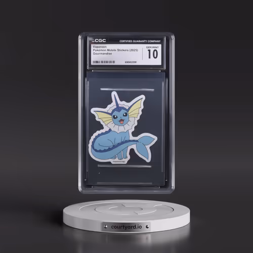2023 Pokémon Mobile Stickers (Gourmandise) - Japanese Vaporeon (CGC 10 GEM MINT)