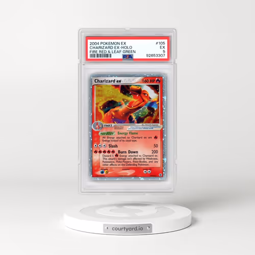 2004 Pokémon EX Fire Red & Leaf Green #105 Charizard EX - Holo Holo (PSA 5 EX)