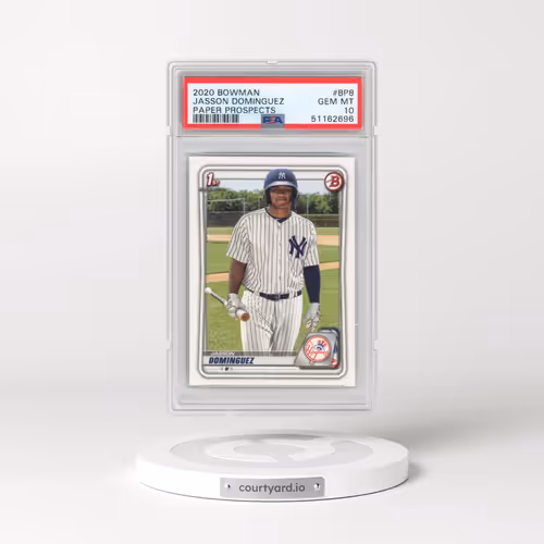2020 Bowman Paper Prospects #BP8 Jasson Dominguez (PSA 10 GEM MINT)