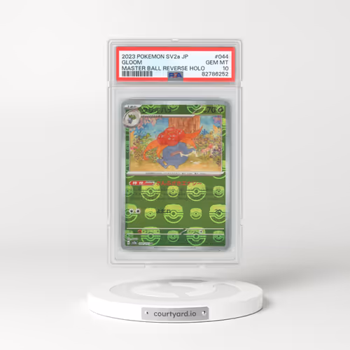 2023 Pokémon Sv2a-Pokemon 151 #044 Gloom - Reverse Holo Master Ball (PSA 10 GEM MINT)