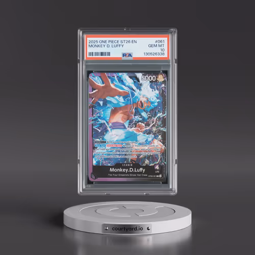 2025 One Piece Starter Deck ST26-Purple/Black Monkey D. Luffy #061 Monkey D. Luffy (PSA 10 GEM MINT)