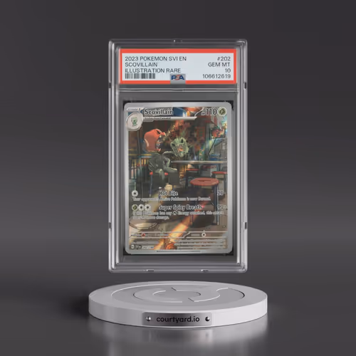 2023 Pokémon Svi EN-Scarlet & Violet #202 Scovillain - Illustration Rare (PSA 10 GEM MINT)