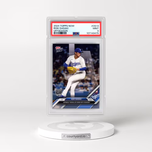 2024 Topps Now Offseason #OS13 Roki Sasaki (PSA 9 MINT)