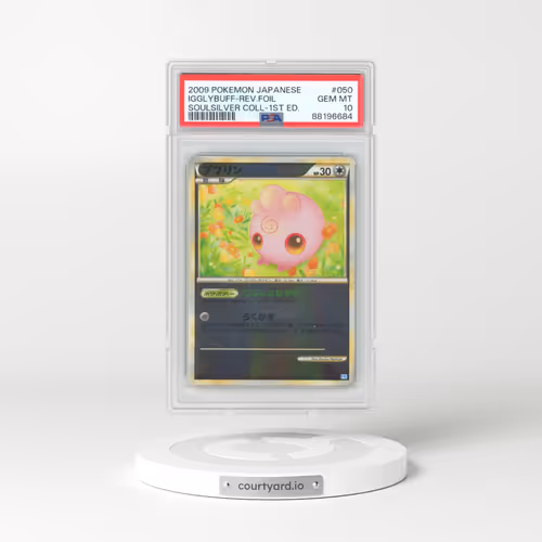 2009 Pokémon Soulsilver Collection #050 Igglybuff - 1st Edition Reverse Foil (PSA 10 GEM MINT)