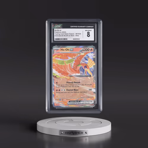 2023 Trading Card Game Classic - CLV, CLC, CLB #007/034 Ho-Oh ex - Charizard & Ho-Oh ex Deck - CLC H