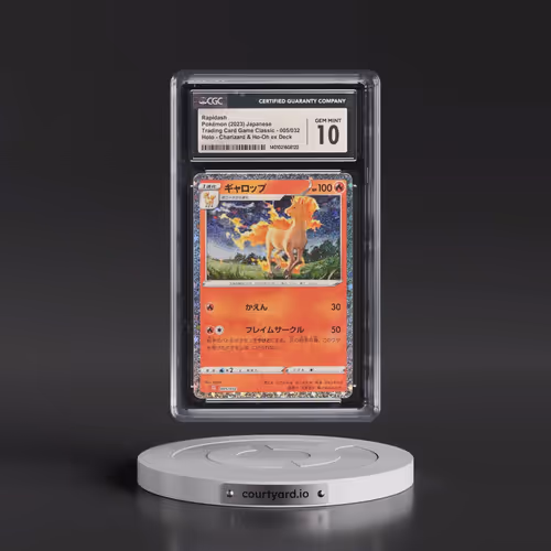 2023 Trading Card Game Classic - CLF, CLL, CLK #005/032 Rapidash - Charizard & Ho-Oh ex Deck - CLL H