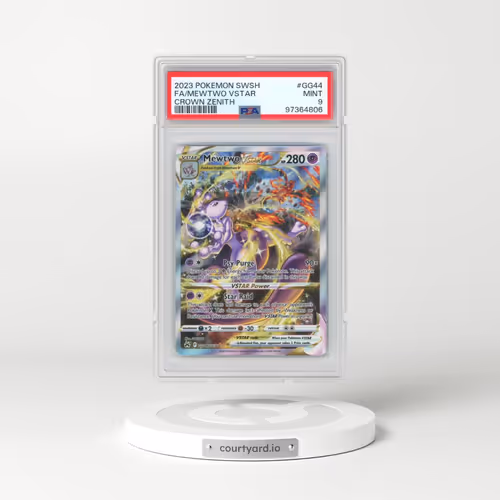 2023 Pokémon Sword and Shield Crown Zenith #GG44 Mewtwo Vstar - Full Art (PSA 9 MINT)