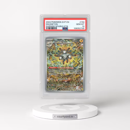 2024 Pokémon Svp EN-SV Black Star Promo #159 Magneton - Surging Sparks Elite Trainer Box (PSA 10 GEM