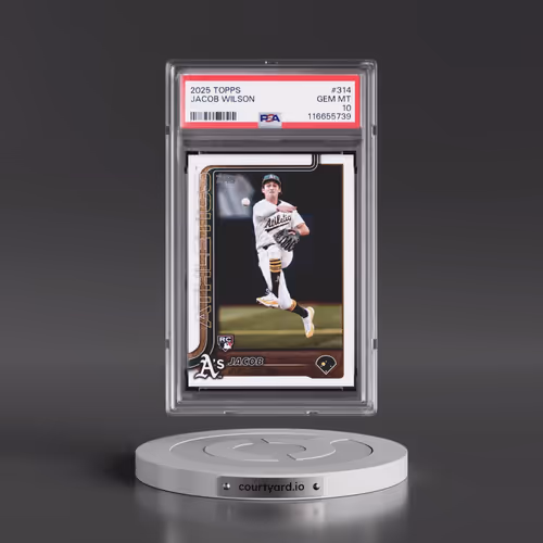 2025 Topps #314 Jacob Wilson (PSA 10 GEM MINT)