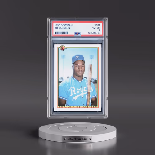 1990 Bowman #378 Bo Jackson (PSA 8 NM-MT)