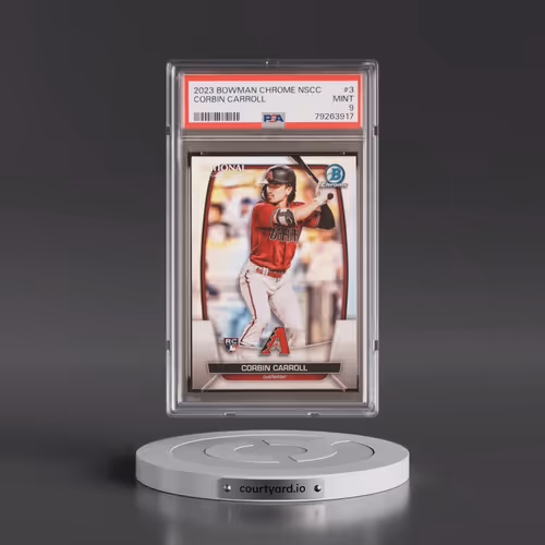 2023 Bowman Chrome National #3 Corbin Carroll (PSA 9 MINT)
