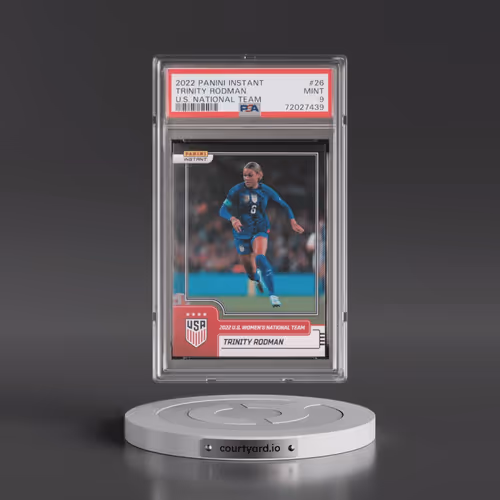 2022 Panini Instant U.S. National Team #26 Trinity Rodman (PSA 9 MINT)