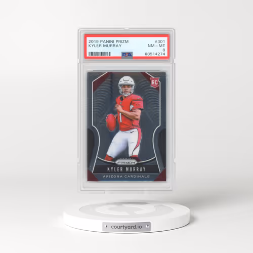 2019 Panini Prizm #301 Kyler Murray (PSA 8 NM-MT)