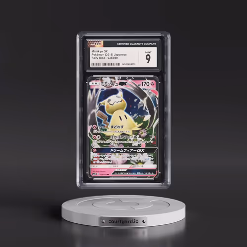 2018 Fairy Rise #038/050 Mimikyu GX - Holo (CGC 9 MINT)