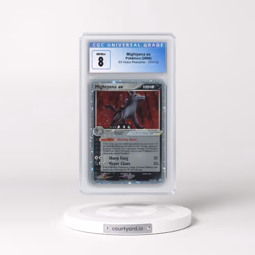 2006 EX Holon Phantoms #101/110 Mightyena ex - Holo (CGC 8 NM-MT)