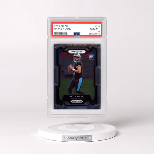 2023 Panini Prizm #311 Bryce Young (PSA 10 GEM MINT)