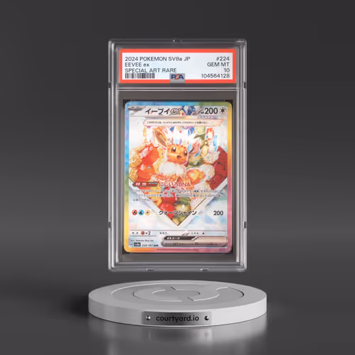 2024 Pokémon Sv8a-Terastal Fest EX #224 Eevee EX - Holo Special Art Rare (PSA 10 GEM MINT)