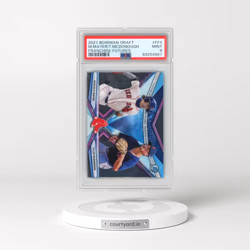 2021 Bowman Draft Franchise Futures #FF4 Marcelo Mayer/Tyler Mcdonough (PSA 9 MINT)