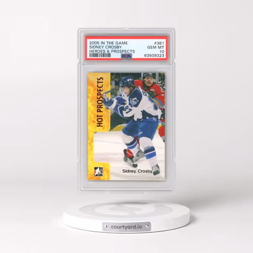 2005 In the Game Heroes & Prospects #361 Sidney Crosby (PSA 10 GEM MINT)