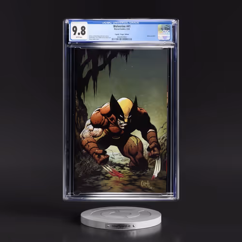 Wolverine #41 CGC 9.8 White Pages (Marvel Comics, 3/24) - Universal Capullo "Virgin" Edition