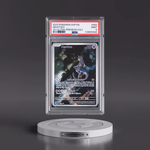 2023 Pokémon Svp EN-SV Black Star Promo #052 Mewtwo - 151 Ultra-Premium Collection (PSA 9 MINT)