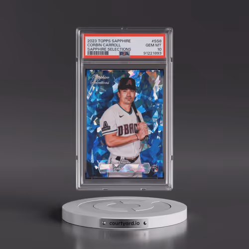 2023 Topps Chrome Sapphire Sapphire Selections #SS8 Corbin Carroll (PSA 10 GEM MINT)