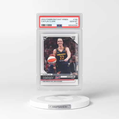 2024 Panini Instant WNBA #198 Caitlin Clark (PSA 10 GEM MINT)