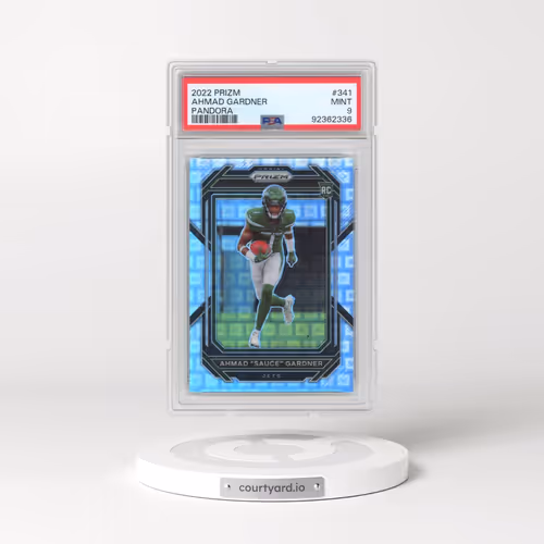 2022 Panini Prizm #341 Ahmad "Sauce" Gardner - Pandora (PSA 9 MINT)