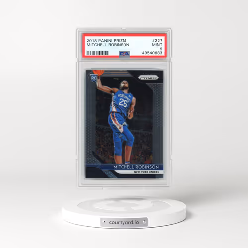 2018 Panini Prizm #227 Mitchell Robinson (PSA 9 MINT)