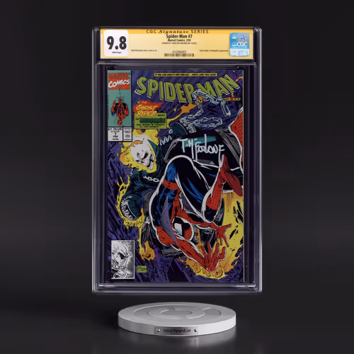 Spider-Man #7 CGC 9.8 White Pages (Marvel Comics, 2/91) - Signature Series